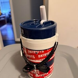 New England Patriots thermos & drink cup